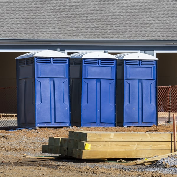 is there a specific order in which to place multiple portable restrooms in Charleston Michigan